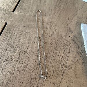 8” Elegant Silver Necklace